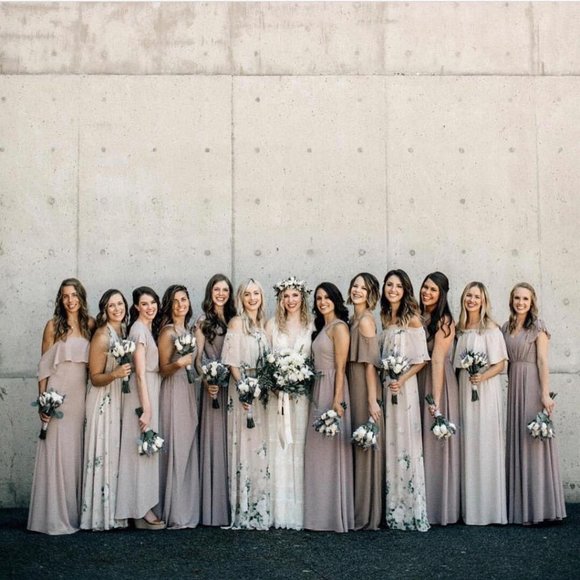 Show Me Your Mumu Amanda Maxi Dress Bouquet Toss - Picture 8 of 15